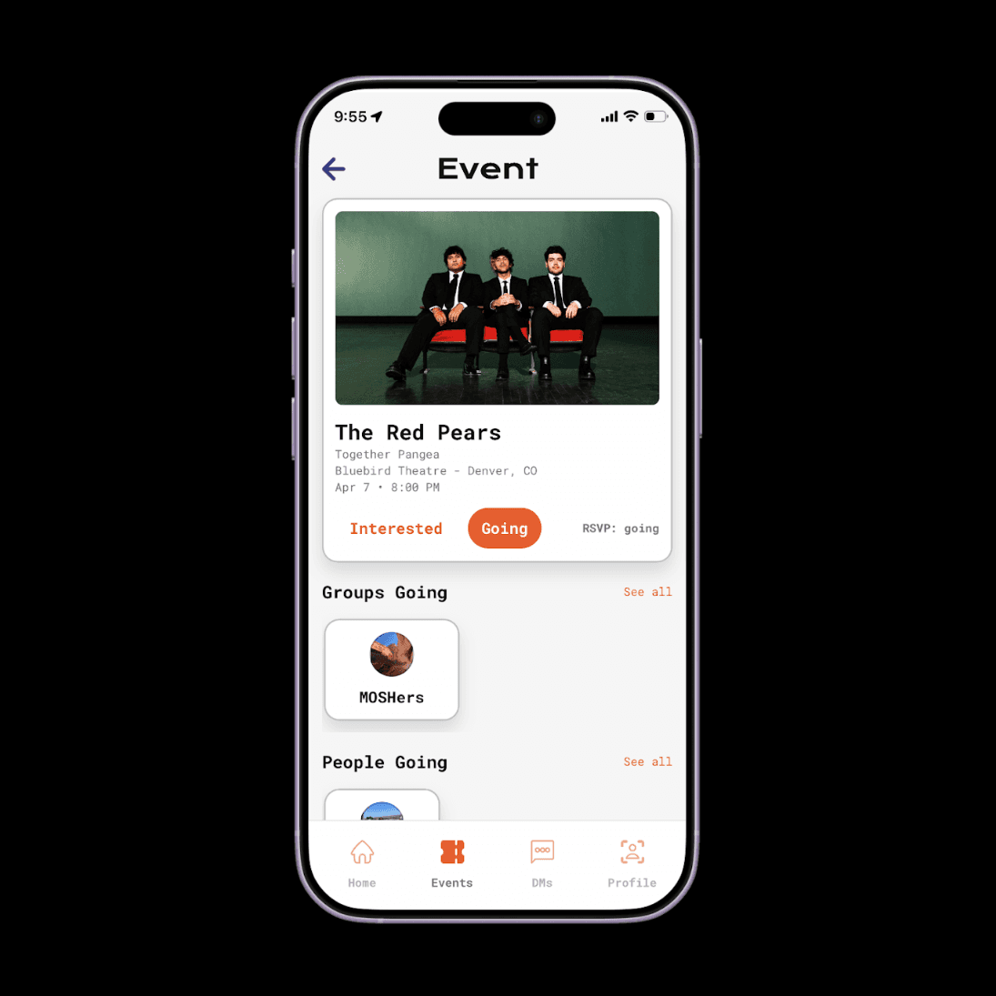 Screenshot of Mosh application 3 of 5