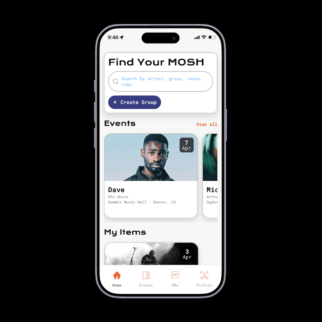 Screenshot of Mosh application 2 of 5
